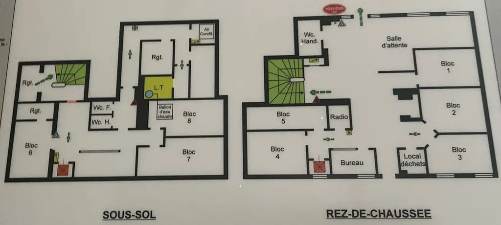 13 Rue Du Faubourg Saint-Martin, Paris, PAR 75010 - Lot Lot RDC-SS -  - Plan d’étage - Image 1 of 7