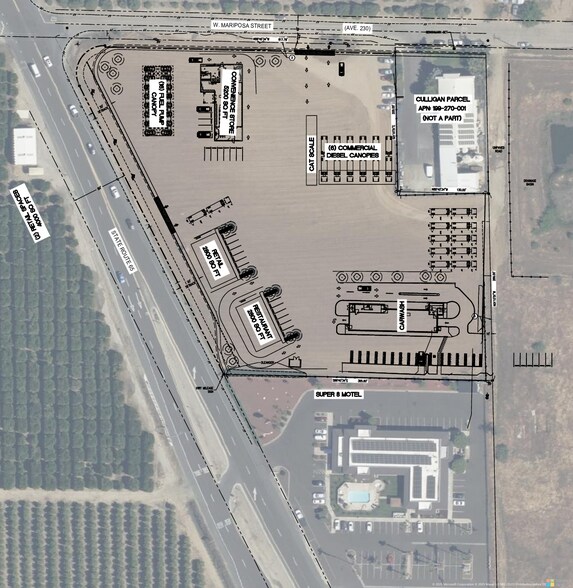 N Highway 65, Lindsay, CA à vendre - Plan de site – Image 2 sur 12