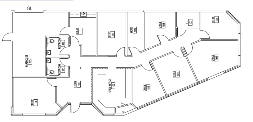 2260 Rutherford Rd, Carlsbad, CA à louer Plan d’étage– Image 1 sur 1