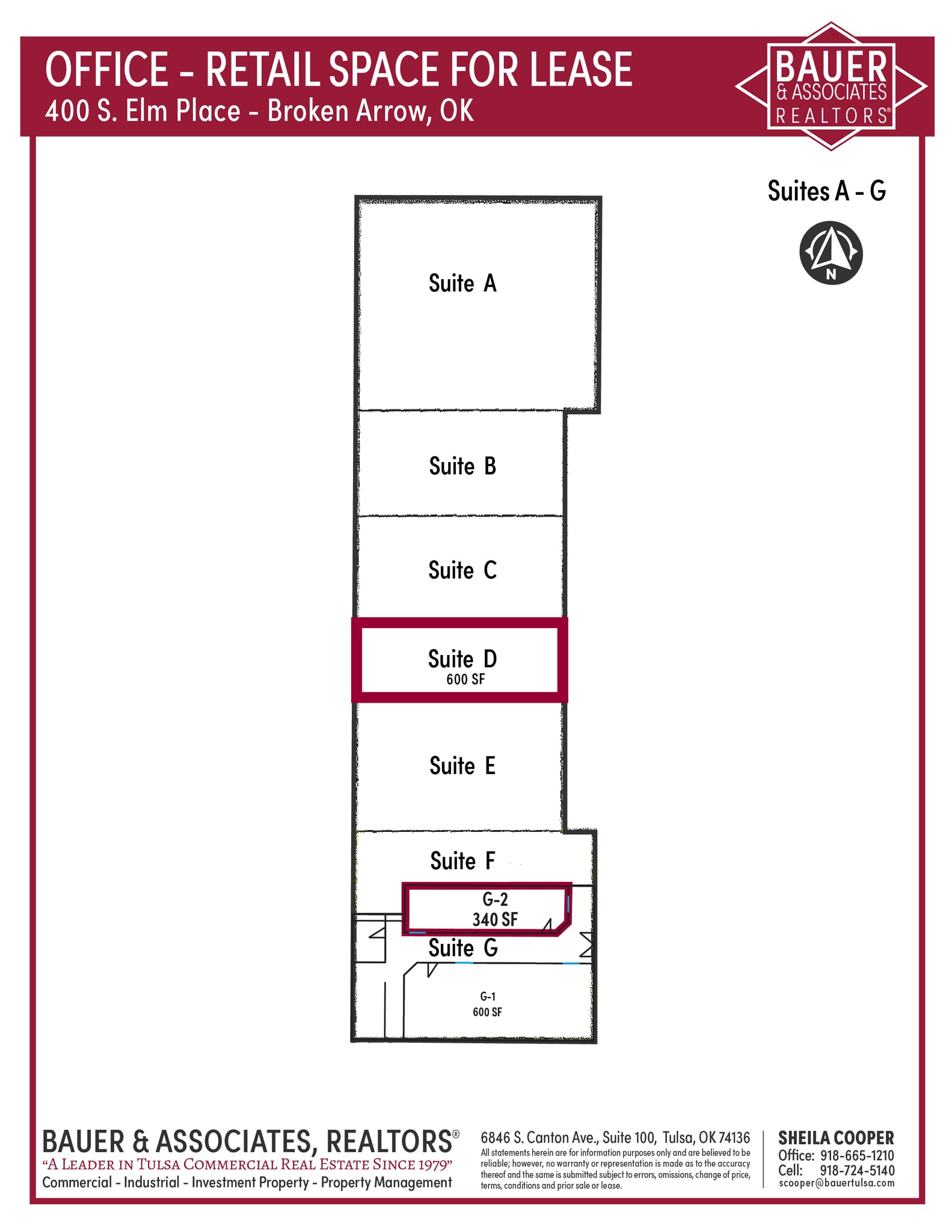 400 S Elm Plz, Broken Arrow, OK à louer Plan de site– Image 1 sur 1