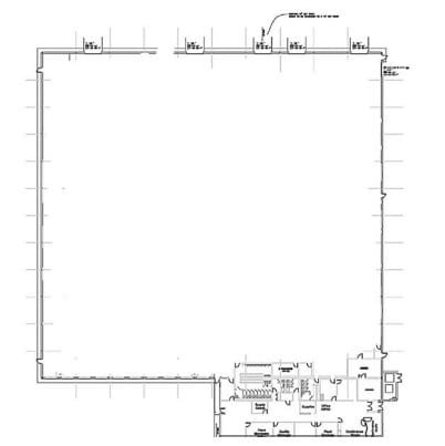 15200 N Commerce Dr, Dearborn, MI à louer Plan d’étage– Image 1 sur 2