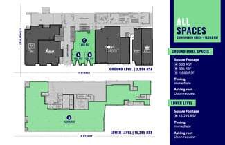 Plus de détails pour 975 F St NW, Washington, DC - Local commercial à louer