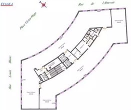 1 Place Victor Hugo, 92400 Courbevoie, Courbevoie à louer Plan d’étage– Image 1 sur 5