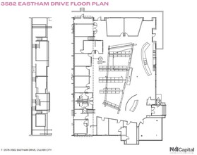 3562-3582 Eastham Dr, Culver City, CA à louer Plan d’étage– Image 1 sur 1