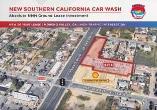 1340 Perris Blvd, Moreno Valley, CA - VUE AÉRIENNE vue de carte