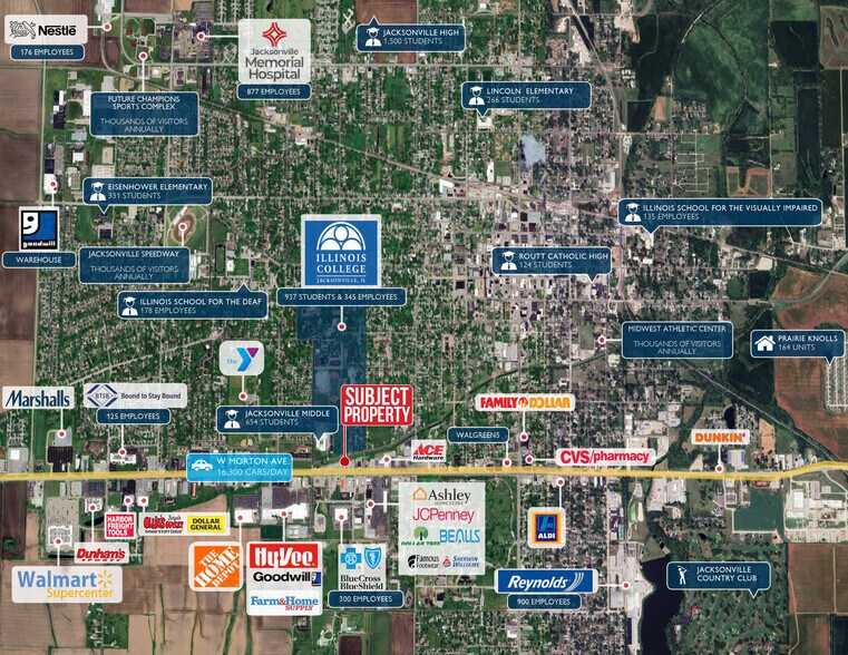 1110 W Morton Ave, Jacksonville, IL à vendre - Photo de l’immeuble – Image 2 sur 5