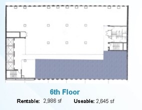 60 Queen St, Ottawa, ON à louer Plan d’étage– Image 2 sur 2