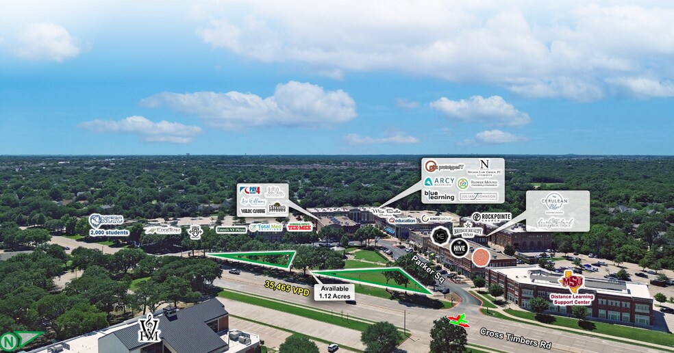 NEC Parker Square and Cross Timbers Road, Flower Mound, TX à vendre - Photo de l’immeuble – Image 1 sur 7
