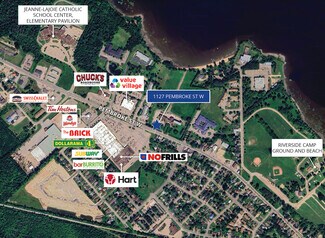 Plus de détails pour 1127 Pembroke St W, Pembroke, ON - Local commercial à louer