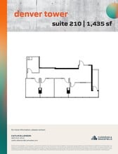 1905 Sherman St, Denver, CO à louer Plan d’étage– Image 1 sur 1