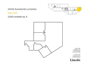 24422 Avenida De La Carlota, Laguna Hills, CA à louer Plan d’étage– Image 1 sur 1