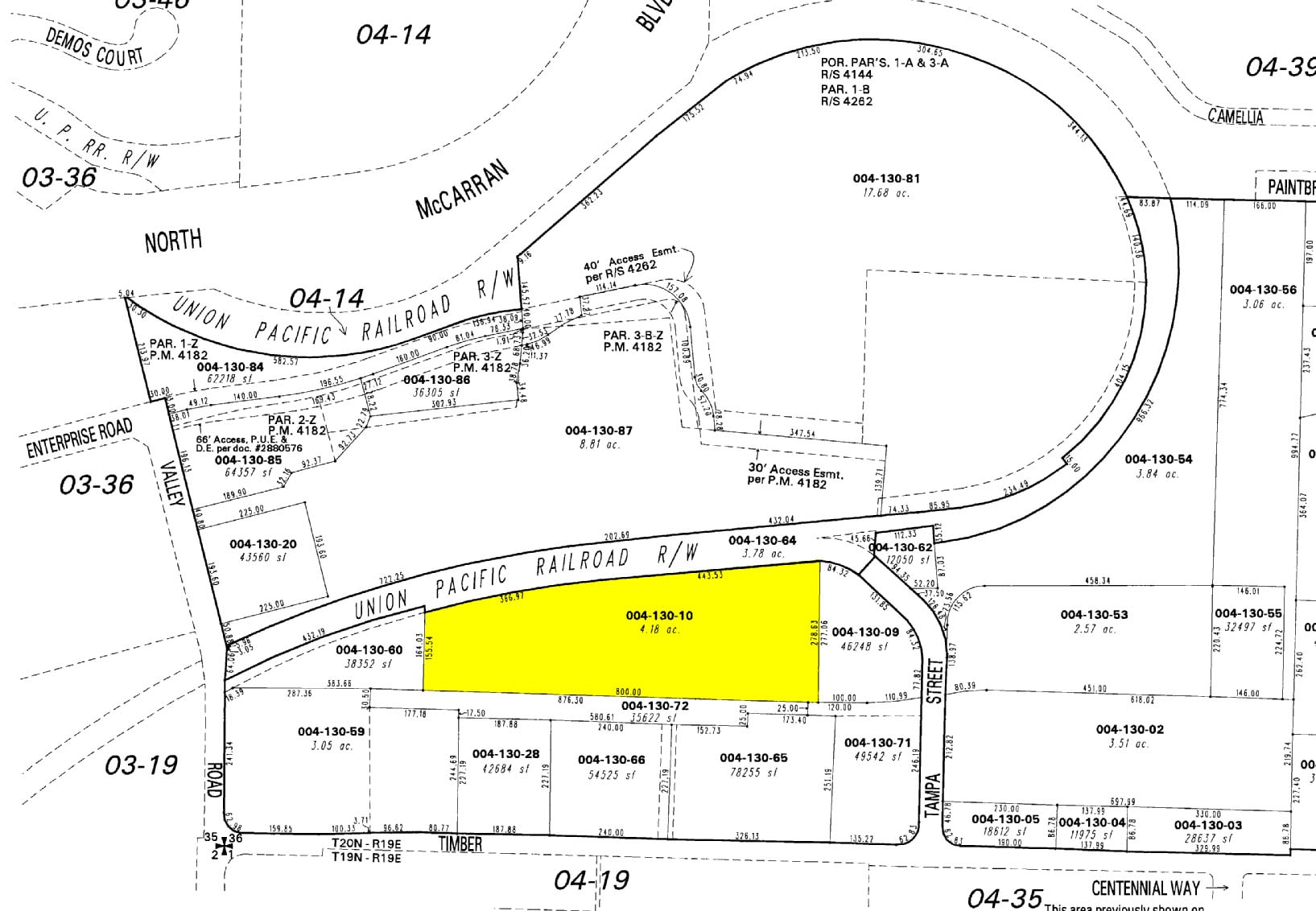 800 Stillwell Rd, Reno, NV à louer Plan cadastral– Image 1 sur 5
