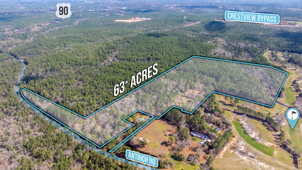 2085 Gmc ln, Crestview, FL à vendre - Aérien – Image 2 sur 4
