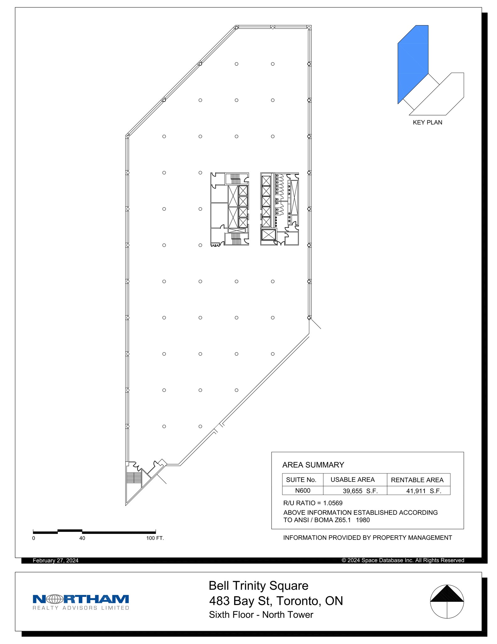 483 Bay St, Toronto, ON à louer Plan de site– Image 1 sur 1