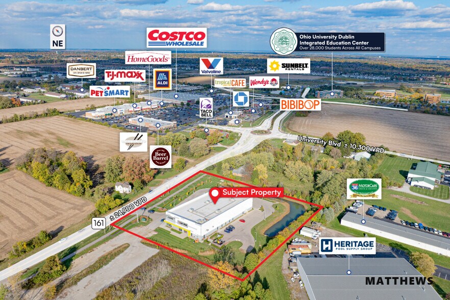 7679 Dublin Plain City Rd, Dublin, OH à vendre - Photo de l’immeuble – Image 3 sur 3