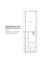 1684 N Belcher Rd, Clearwater, FL à louer Plan de site– Image 1 sur 7