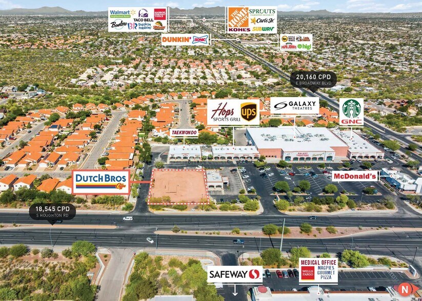 170 S Houghton Rd, Tucson, AZ à vendre - Photo de l’immeuble – Image 2 sur 5