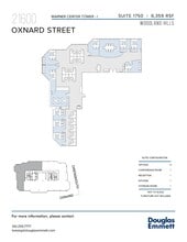 21600 Oxnard St, Woodland Hills, CA à louer Plan d’étage– Image 1 sur 1