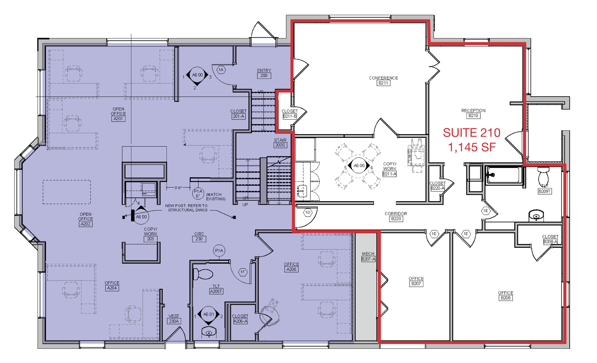 5760 N High St, Worthington, OH à louer Plan d’étage– Image 1 sur 1