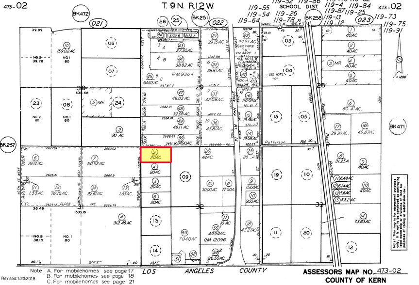 30th St. West St, Rosamond, CA à vendre - Photo principale – Image 3 sur 3
