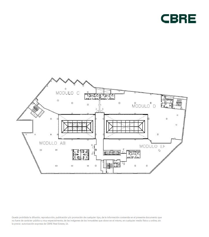 Plaça de Catalunya, 1, Barcelone, Barcelona à louer Plan d’étage type– Image 1 sur 1