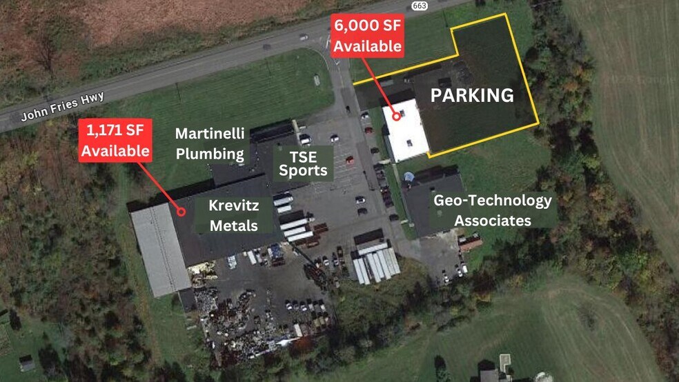 2385 John Fries Hwy, Quakertown, PA à louer - Photo de l’immeuble – Image 2 sur 12