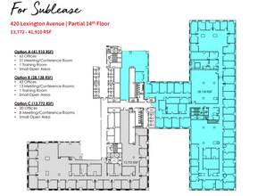 420 Lexington Ave, New York, NY à louer Plan d’étage– Image 1 sur 4