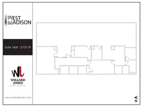 123 W Madison St, Chicago, IL à louer Plan d’étage– Image 1 sur 1