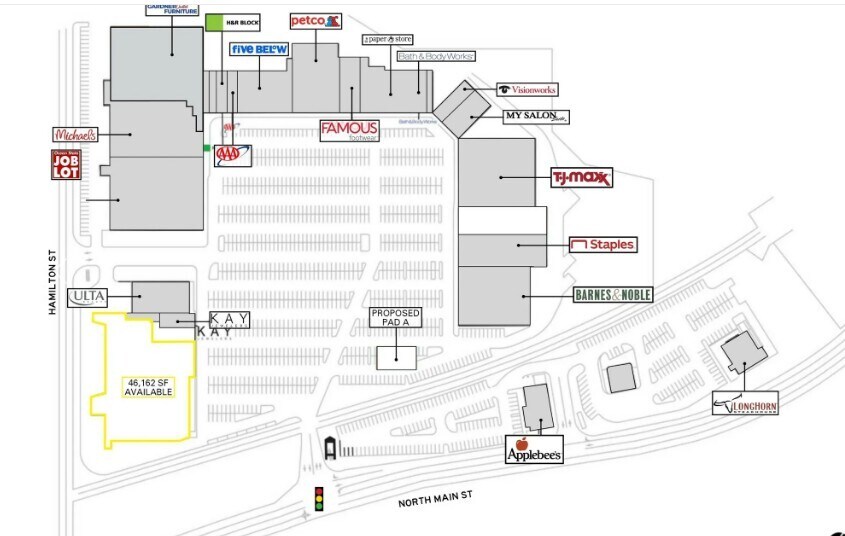 489 N Main St, Leominster, MA à louer - Plan d’étage type – Image 3 sur 4