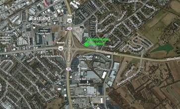 1587 Winchester Rd, Lexington, KY - Vue aérienne vue de carte