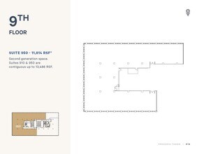 525 B St, San Diego, CA à louer Plan d’étage– Image 1 sur 1