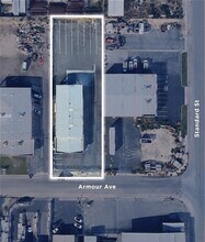 4114 Armour Ave, Bakersfield, CA - Vue aérienne vue de carte