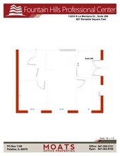 13253 N La Montana, Fountain Hills, AZ à louer Plan de site– Image 2 sur 3