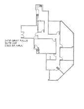 2470 Gray Falls Dr, Houston, TX à louer Plan d’étage– Image 1 sur 1