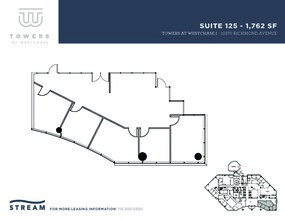 10370 Richmond Ave, Houston, TX à louer Plan d’étage– Image 1 sur 1
