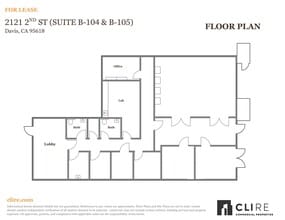 2121 2nd St, Davis, CA à louer Plan de site– Image 1 sur 12