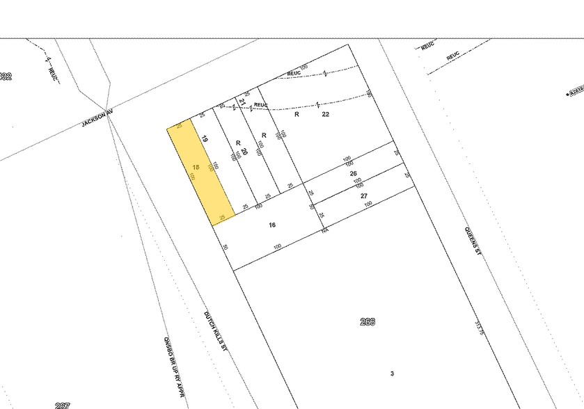 27-20 Jackson Ave, Long Island City, NY à louer - Plan cadastral – Image 2 sur 2