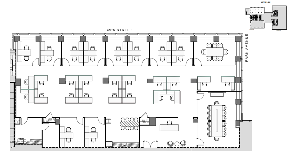 280 Park Ave, New York, NY à louer Plan d’étage– Image 1 sur 1