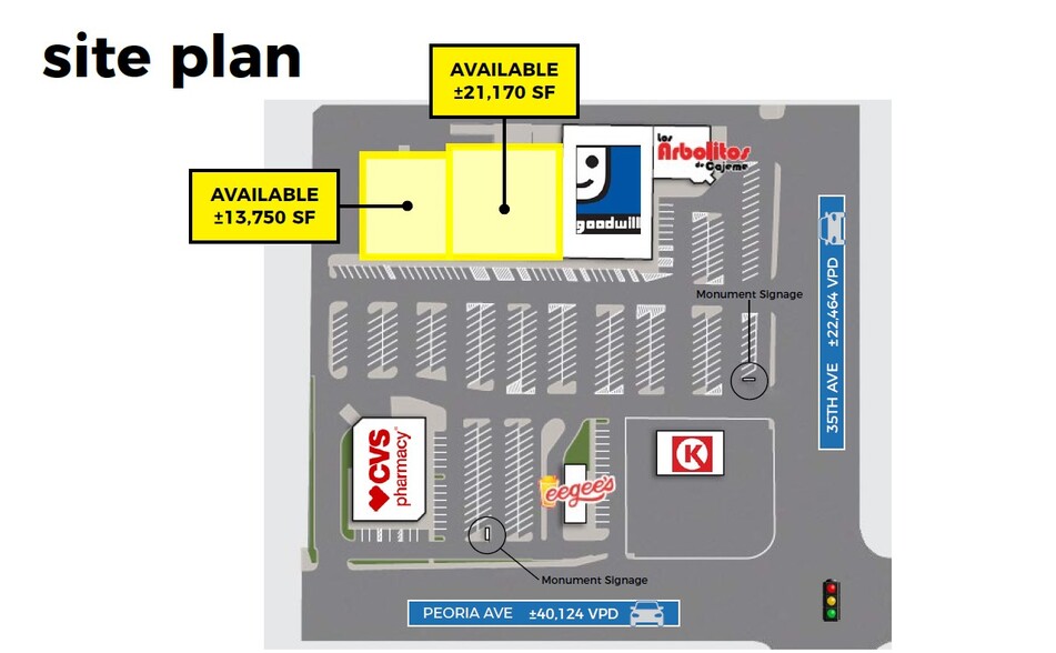 3560-3560 W Peoria Ave, Phoenix, AZ à louer - Photo de l’immeuble – Image 3 sur 10