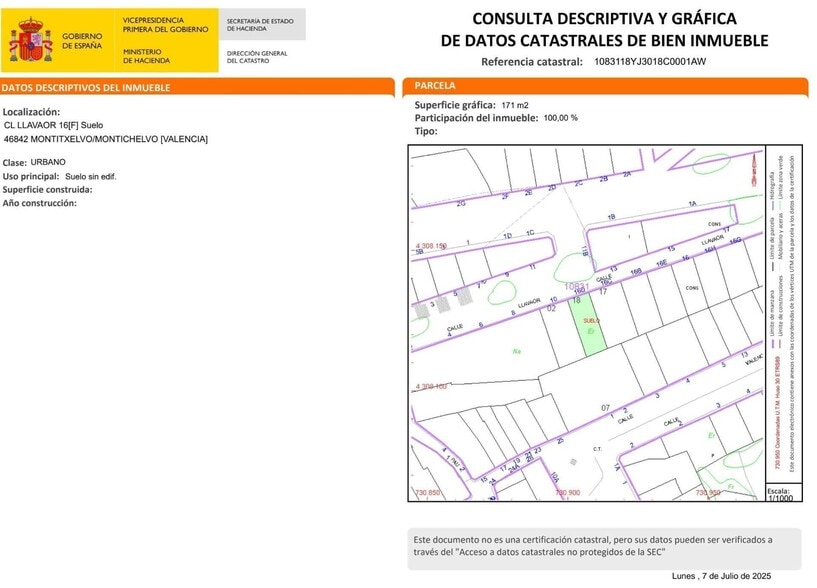 Carrer Llavador, 16, Montichelvo, Valencia à vendre - Photo de l’immeuble – Image 3 sur 5