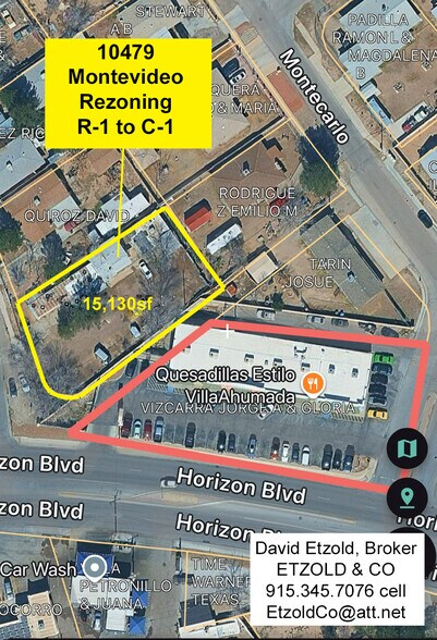 10479 Montevideo St, Socorro, TX à vendre - Aérien – Image 2 sur 4