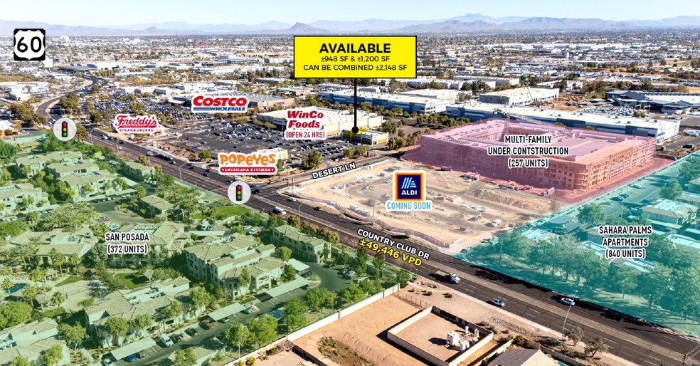 Country Club Dr & Baseline Rd SSEC, Gilbert, AZ à louer - Photo de l’immeuble – Image 1 sur 6