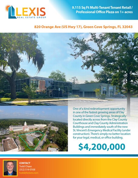 820 N Orange Ave, Green Cove Springs, FL à vendre - Photo de l’immeuble – Image 2 sur 15