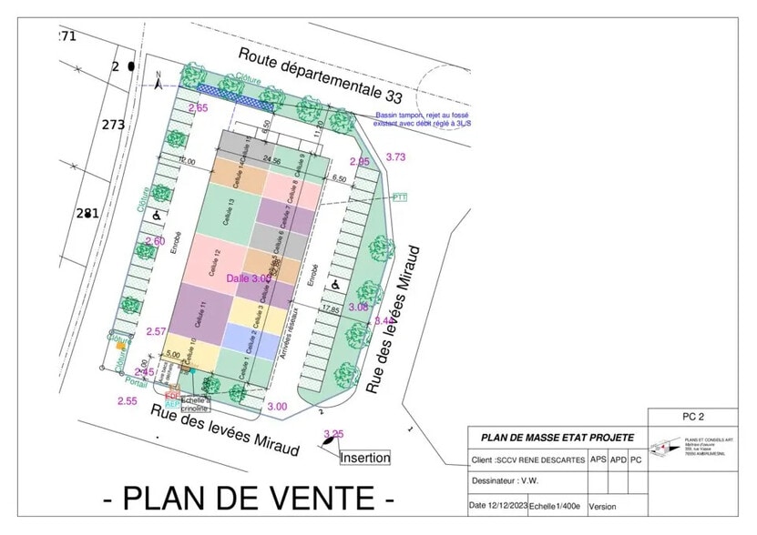 Local commercial dans La Chapelle-des-Marais à vendre - Plan d’étage – Image 3 sur 3