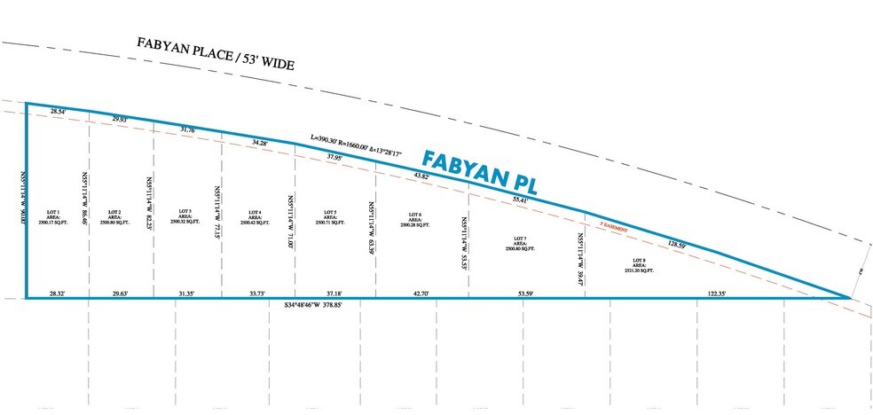 344-372 Fabyan Pl, Newark, NJ à vendre - Plan de site – Image 2 sur 4