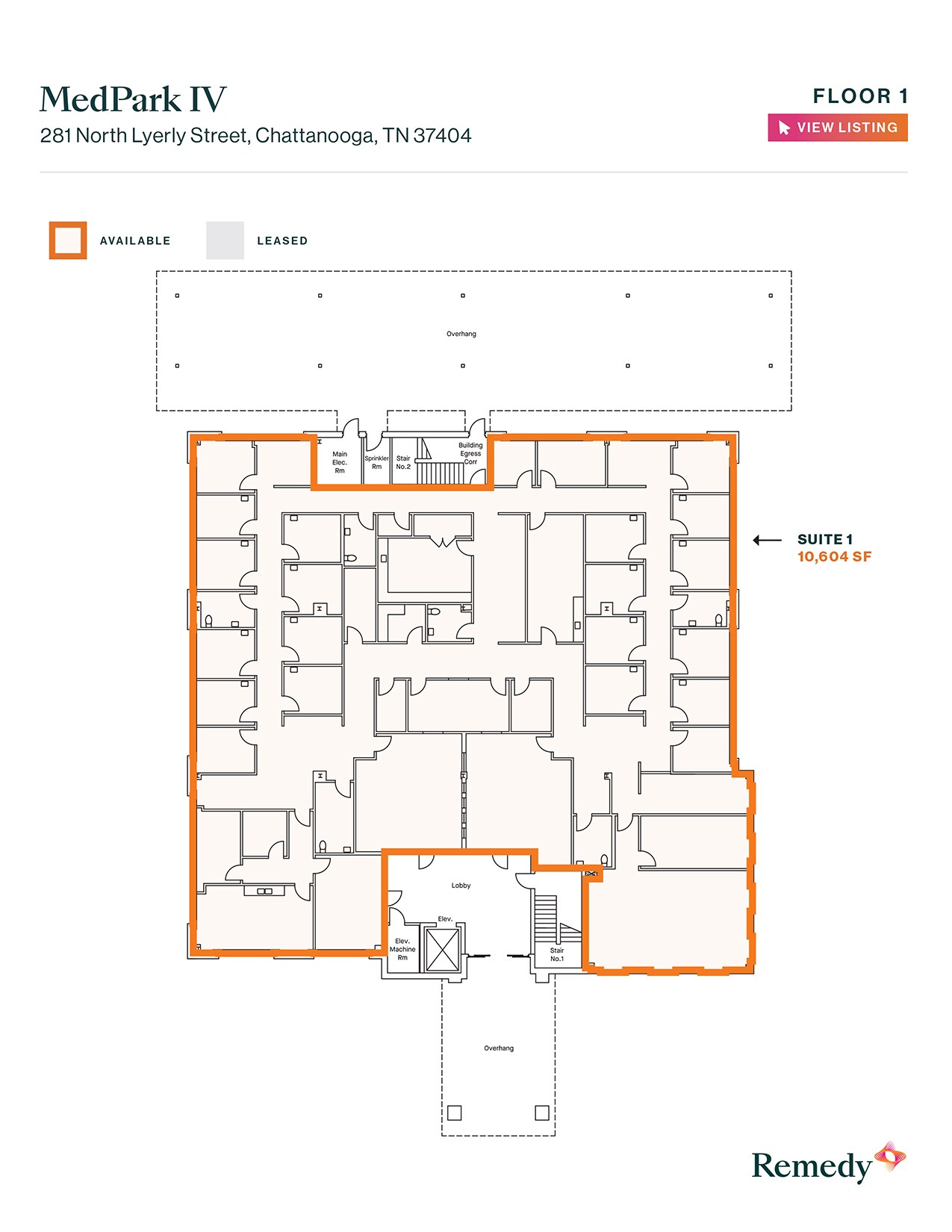 281 N Lyerly St, Chattanooga, TN à louer Plan d’étage– Image 1 sur 1