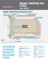 12200 S Avenue O, Chicago, IL à louer Plan de site– Image 2 sur 2