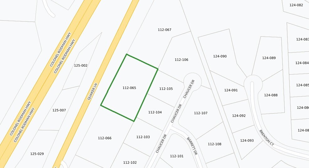 4000 Quaker Ln, North Kingstown, RI à vendre - Plan cadastral – Image 2 sur 18