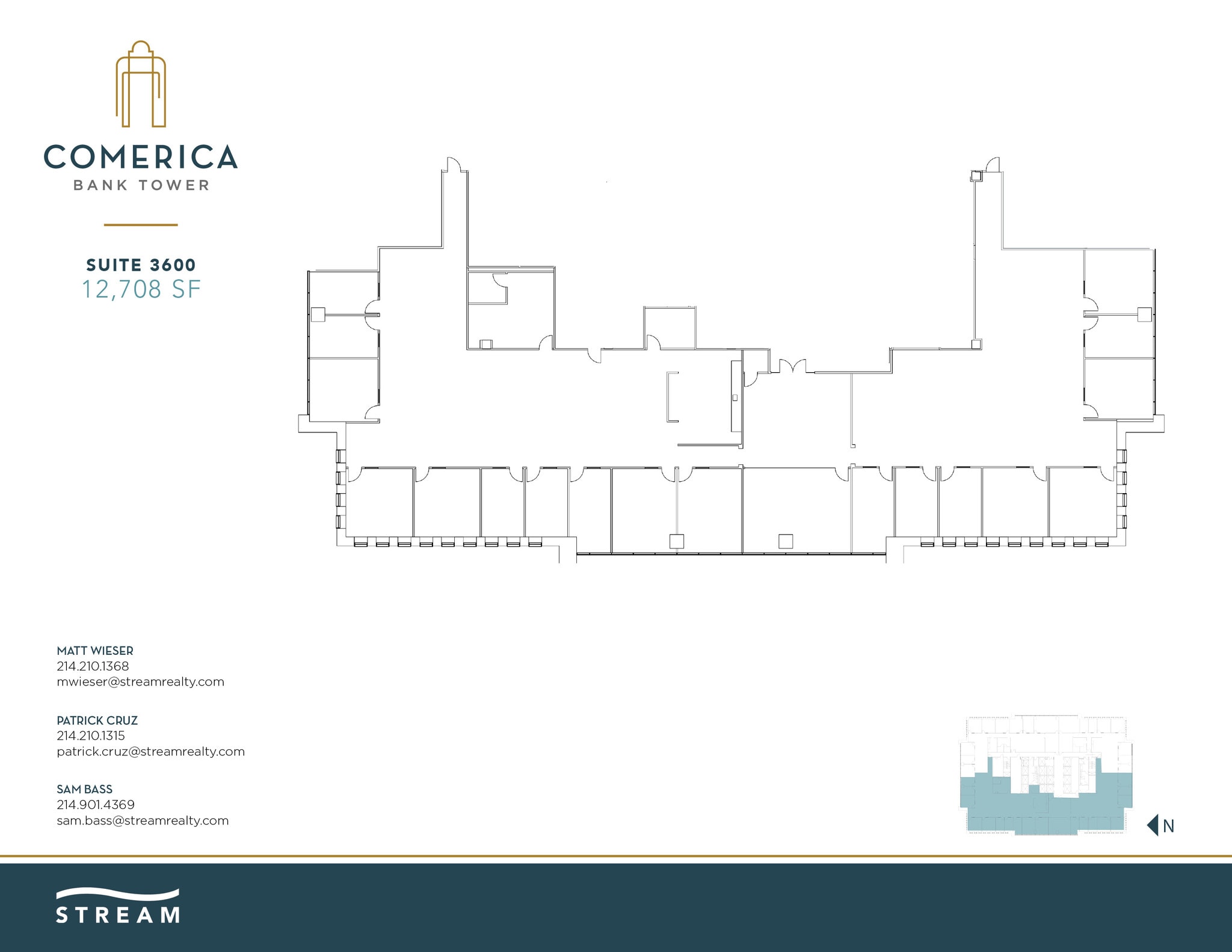 1717 Main St, Dallas, TX à louer Plan d’étage– Image 1 sur 1
