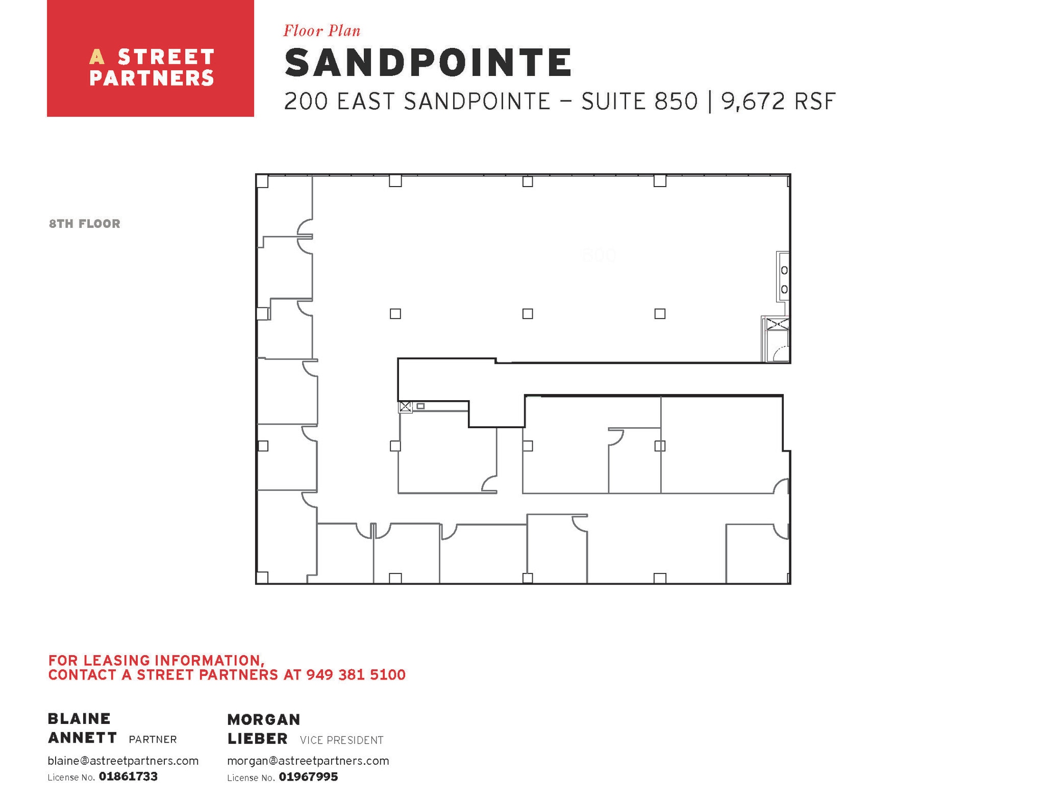 200 E Sandpointe Ave, Santa Ana, CA à louer Plan d’étage– Image 1 sur 1